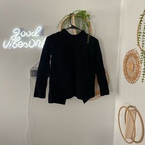 rag and bone Black 100% wool sweater